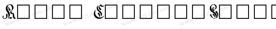 Roman Capitals字体转换